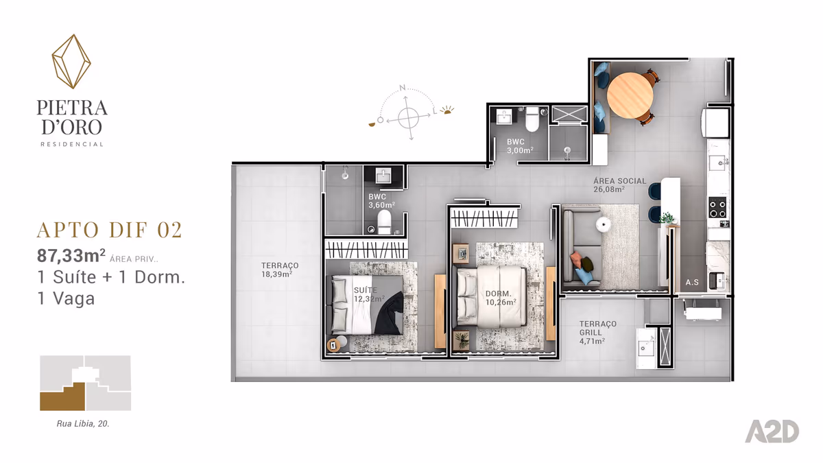 Residencial Pietra D'Oro — foto 11