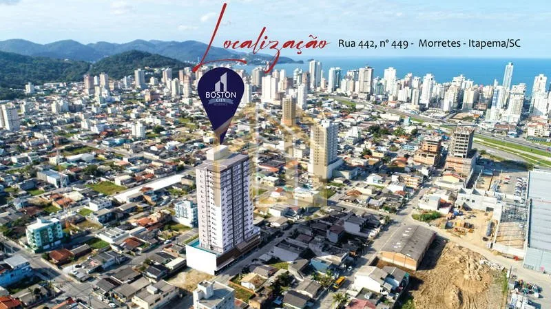 Apartamento 2q em Morretes, Itapema SC