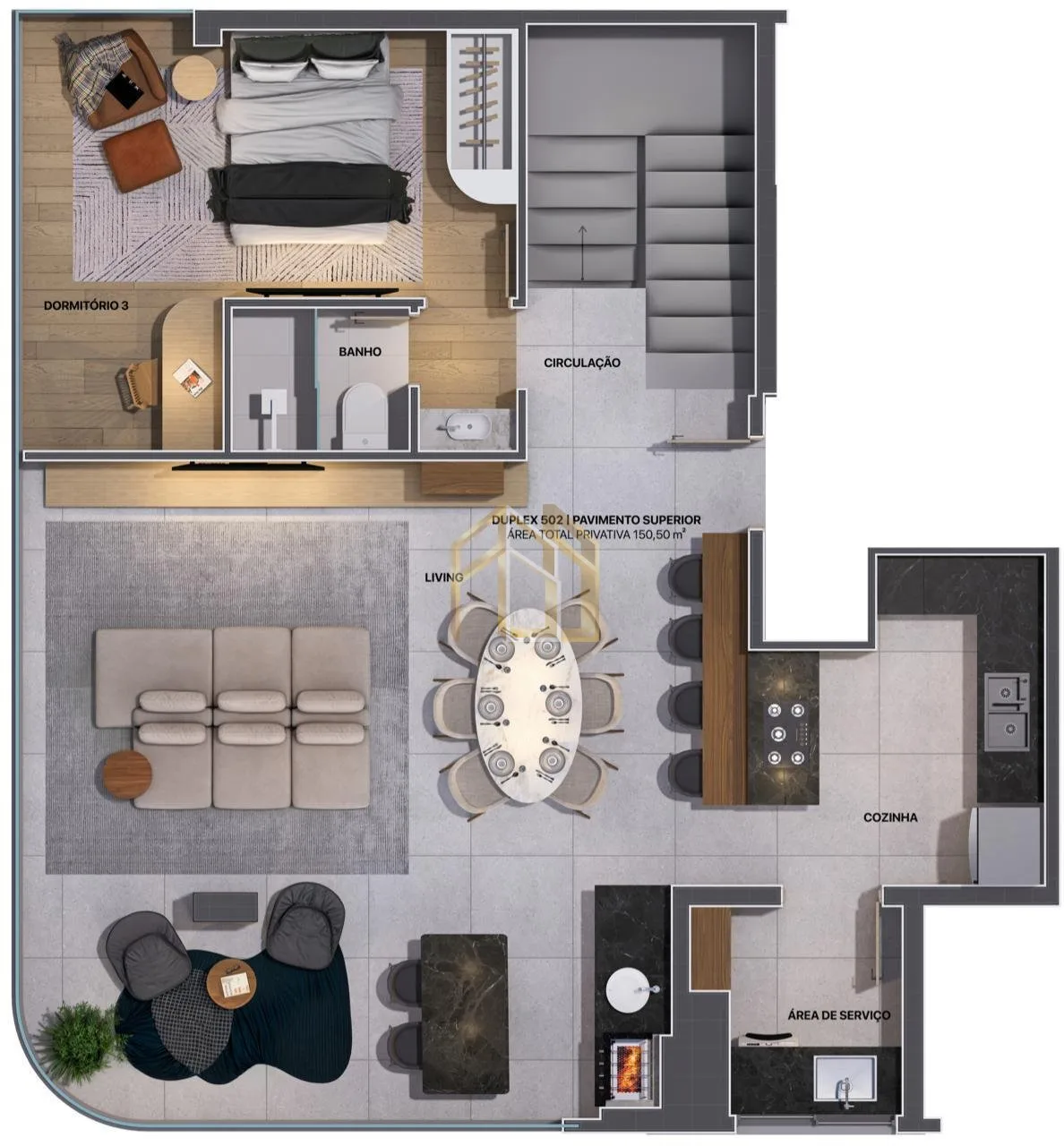 Apartamento 3q em Itacolomí, Balneário Piçarras SC