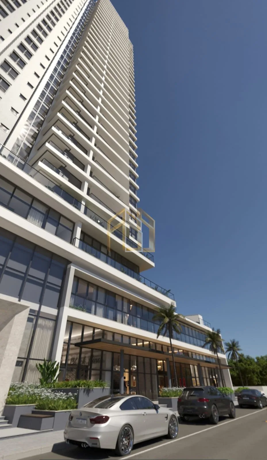 Apartamento 3 dorm. em Praia de Armação do Itapocorói, Penha/SC — Blue Coast · fachada | Família Broker