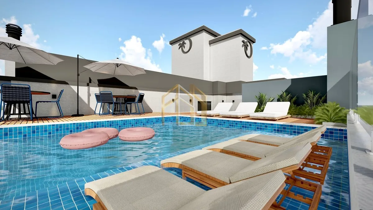 Apartamento 1q em Meia Praia, Navegantes SC