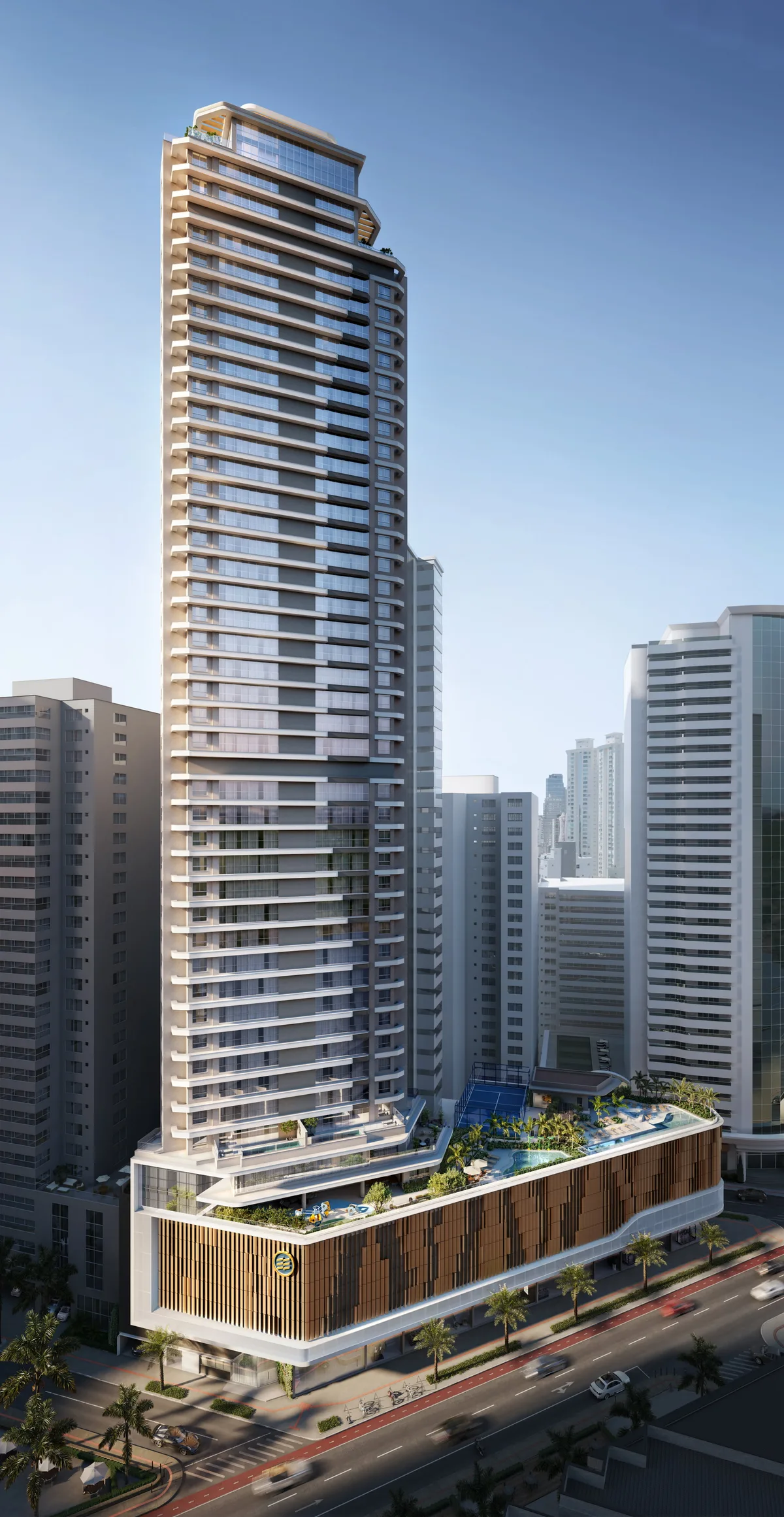 Apartamento com 4 dormitórios à venda sendo 4 suítes, 182.9 m² por - R$ 7.073.950,14 - Centro - Bal. Camboriú/SC