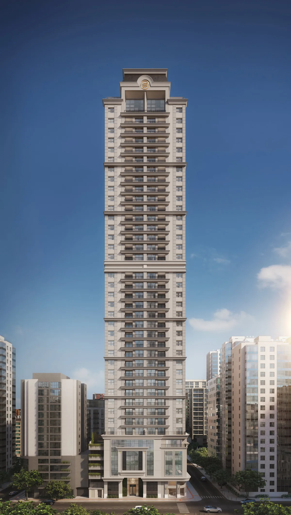 Apartamento com 3 dormitórios à venda sendo 3 suítes, 152.8 m² por - R$ 4.094.752,19 - Centro - Bal. Camboriú/SC