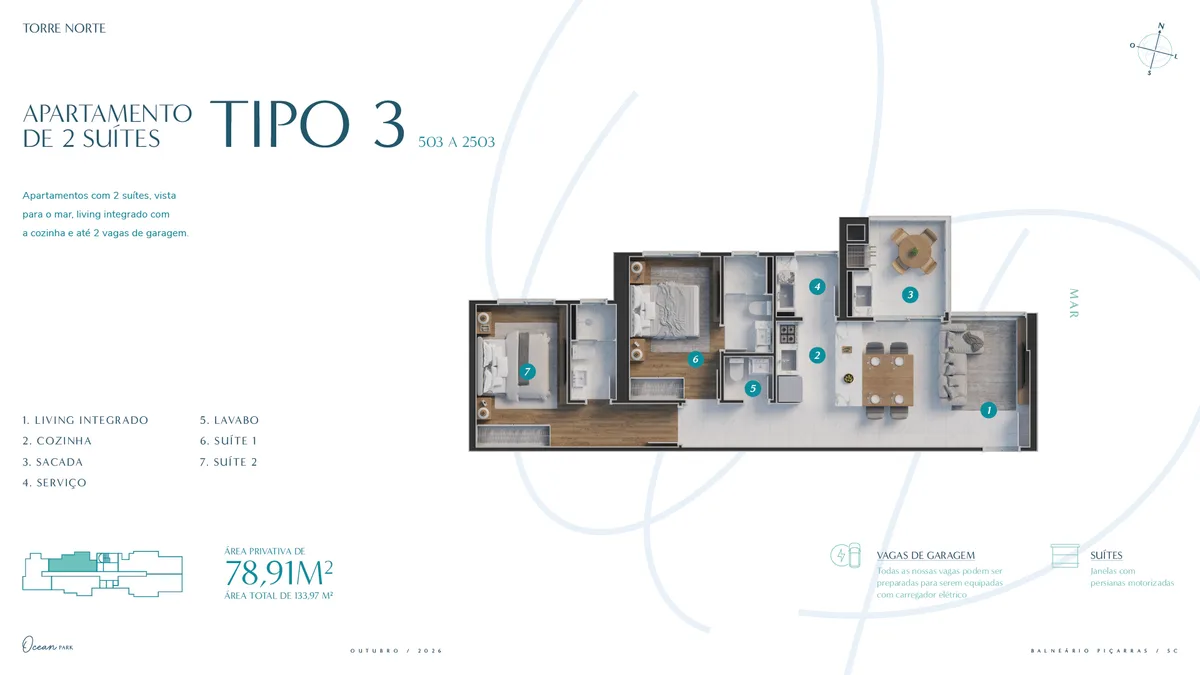 TIPO 3 - Torre Norte