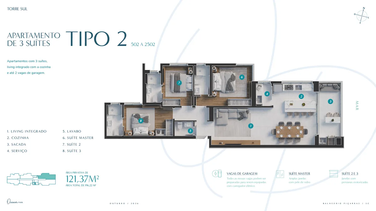TIPO 2 - Torre Sul